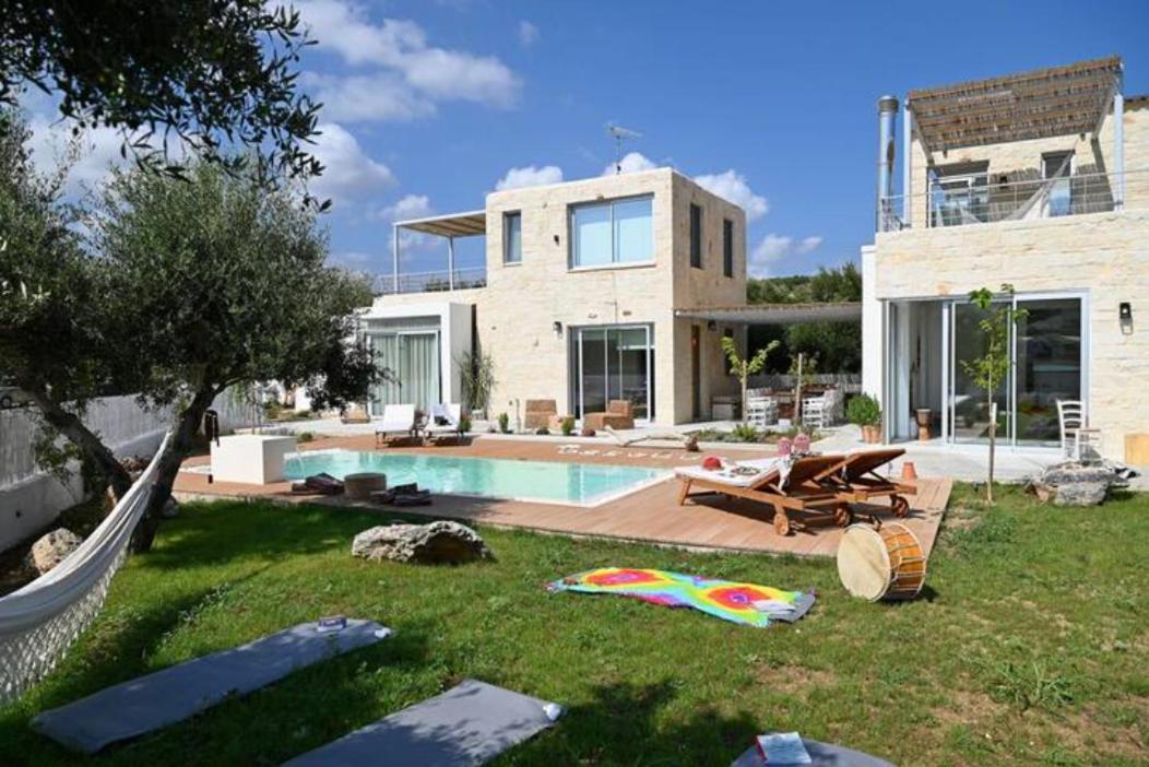 Villa Annassa Almyrida Almirida Esterno foto