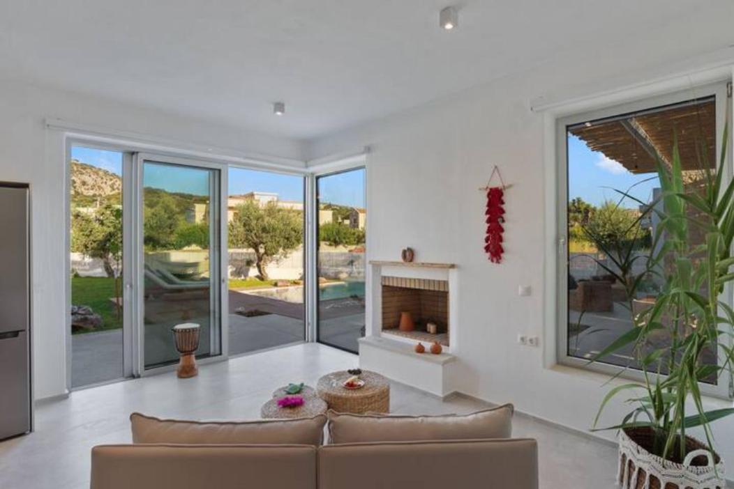 Villa Annassa Almyrida Almirida Esterno foto