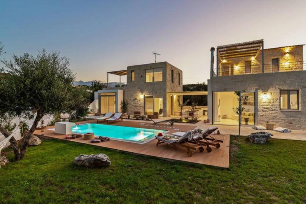 Villa Annassa Almyrida Almirida Esterno foto