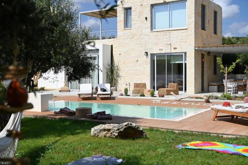 Villa Annassa Almyrida Almirida Esterno foto